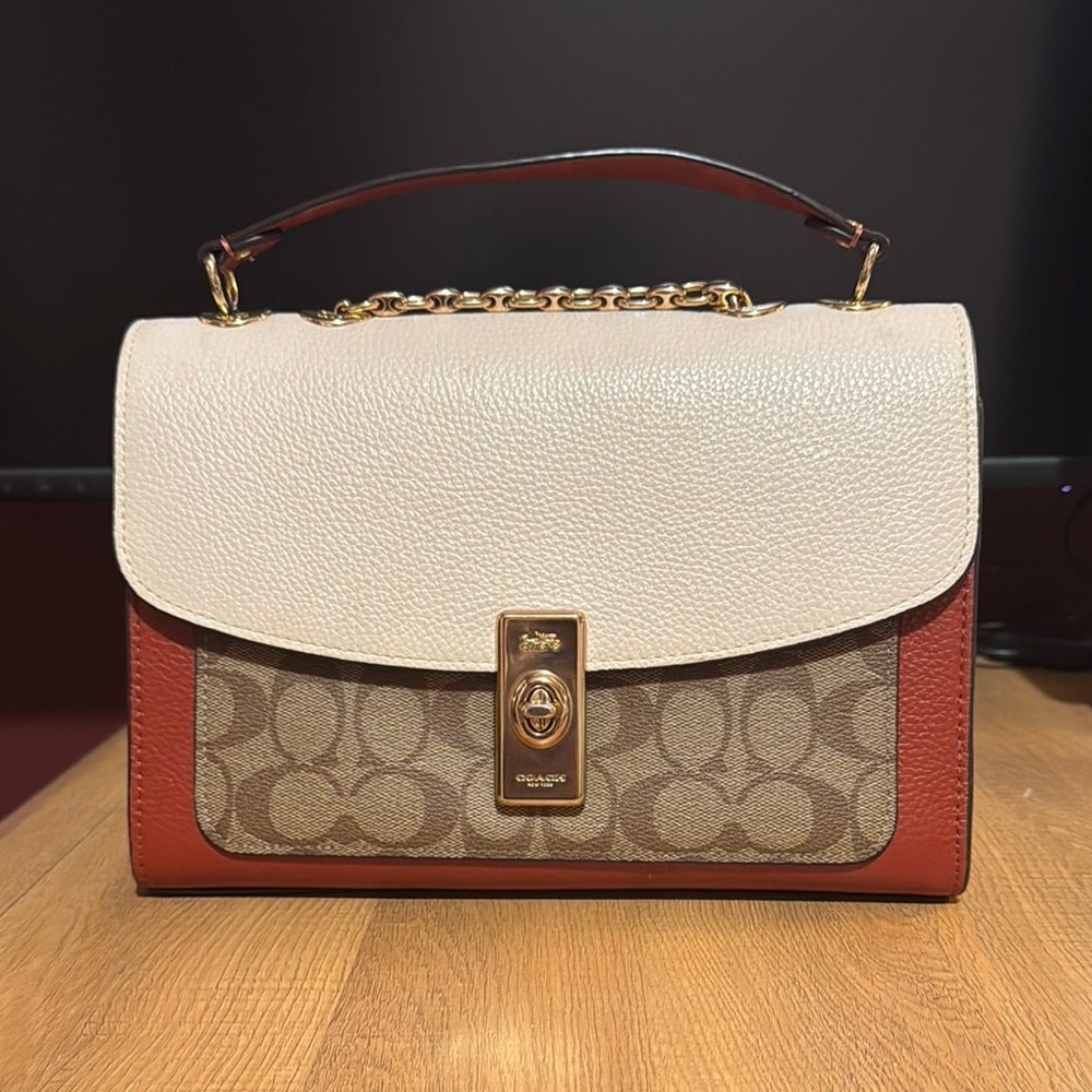 Coach Lane Shoulder Bag in Colorblock Signature Canvas